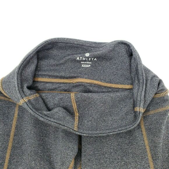 Athleta Gray Straight Up Pants XXS Straight leg Yoga Gym - Picture 4 of 7